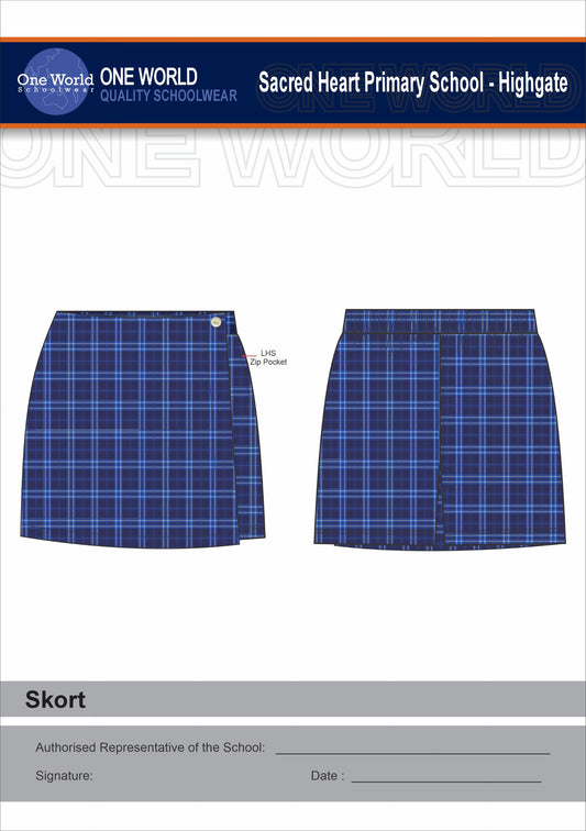 Girls Summer Skort